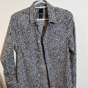 H&M Patterned Button Down Shirt